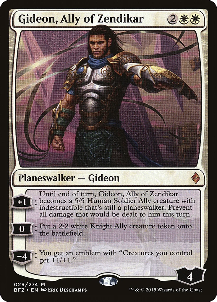Gideon, Ally of Zendikar · Battle for Zendikar