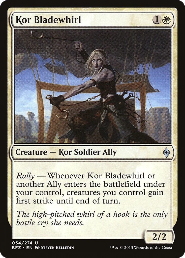 Kor Bladewhirl · Battle for Zendikar