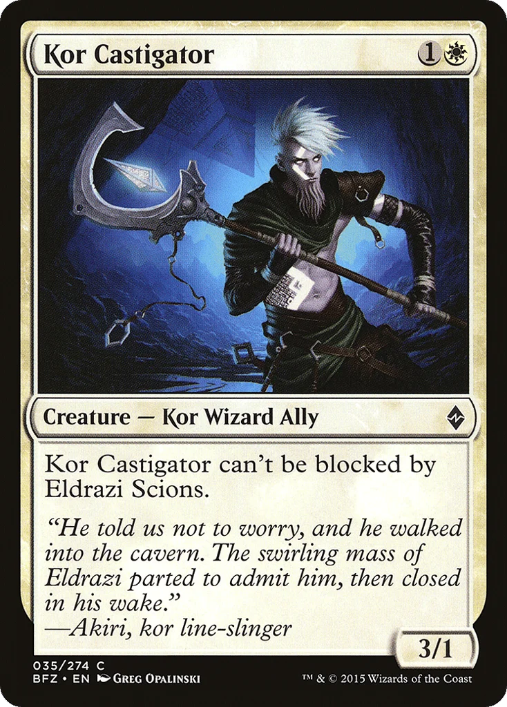 Kor Castigator · Battle for Zendikar