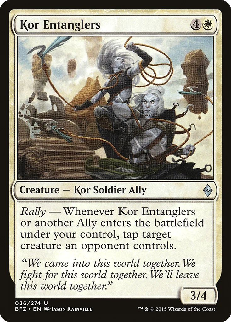 Kor Entanglers · Battle for Zendikar