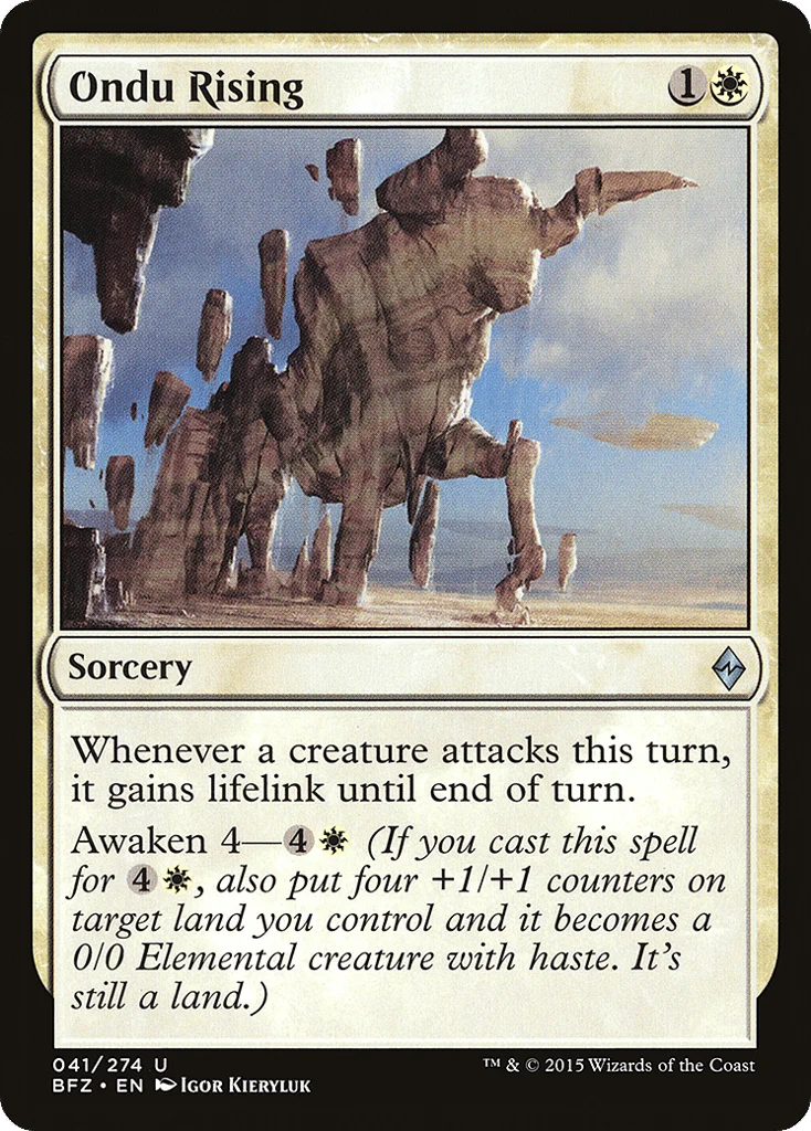 Ondu Rising · Battle for Zendikar