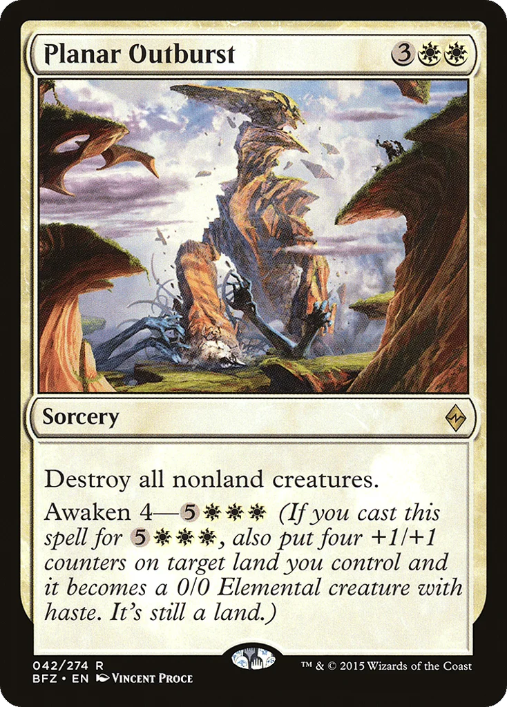 Planar Outburst · Battle for Zendikar