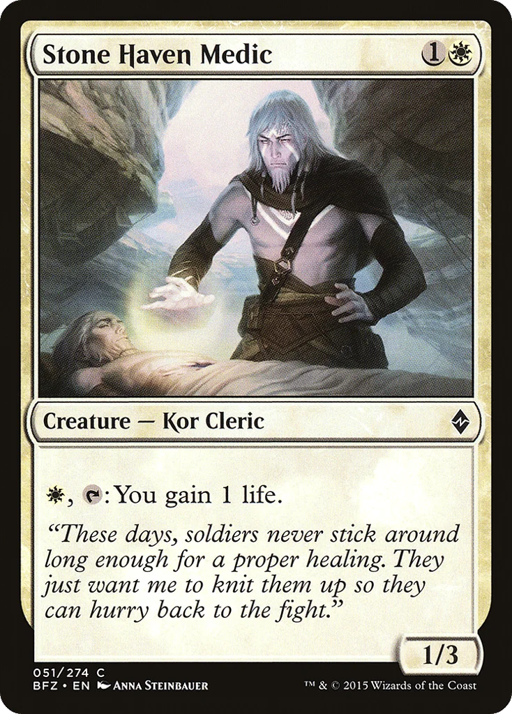 Stone Haven Medic · Battle for Zendikar