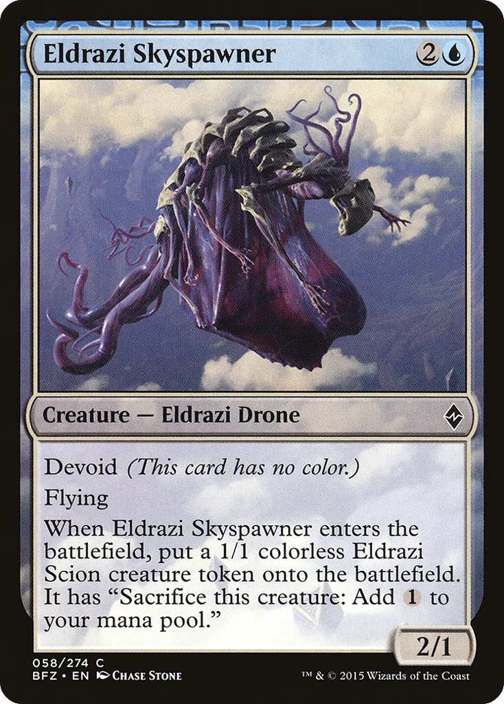 Eldrazi Skyspawner · Battle for Zendikar