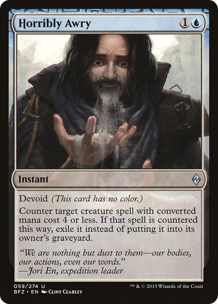 Horribly Awry · Battle for Zendikar