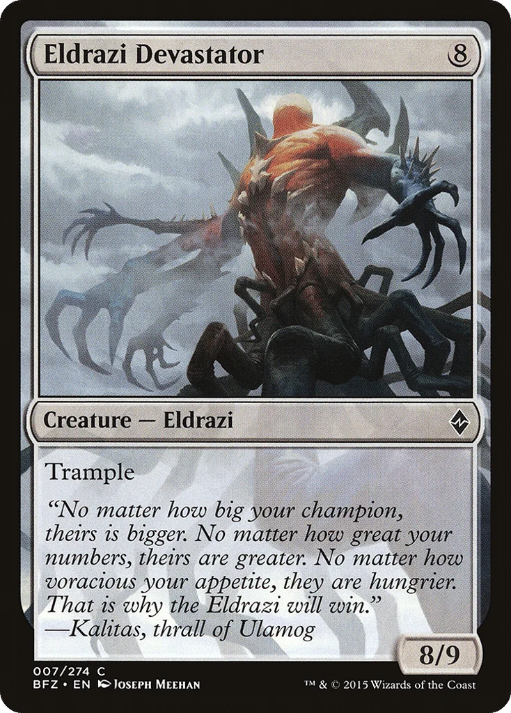 Eldrazi Devastator · Battle for Zendikar