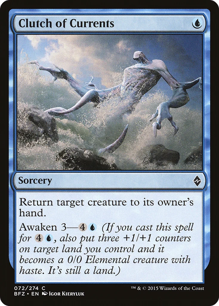 Clutch of Currents · Battle for Zendikar