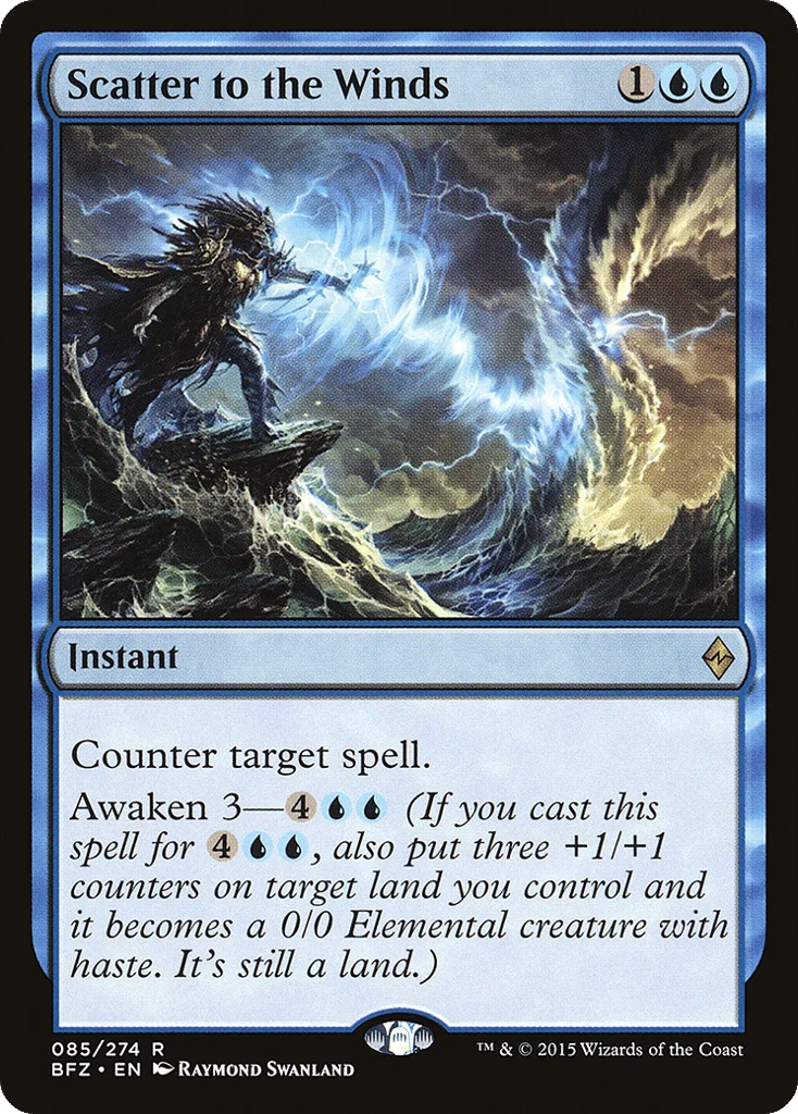Scatter to the Winds · Battle for Zendikar