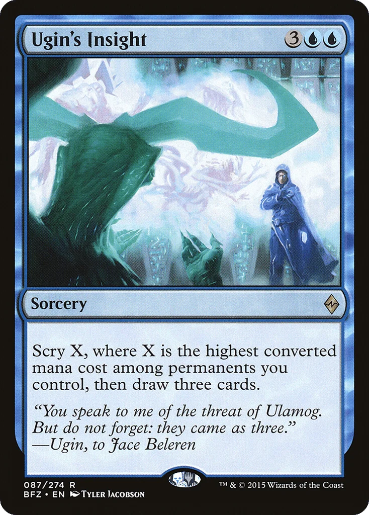 Ugin's Insight · Battle for Zendikar