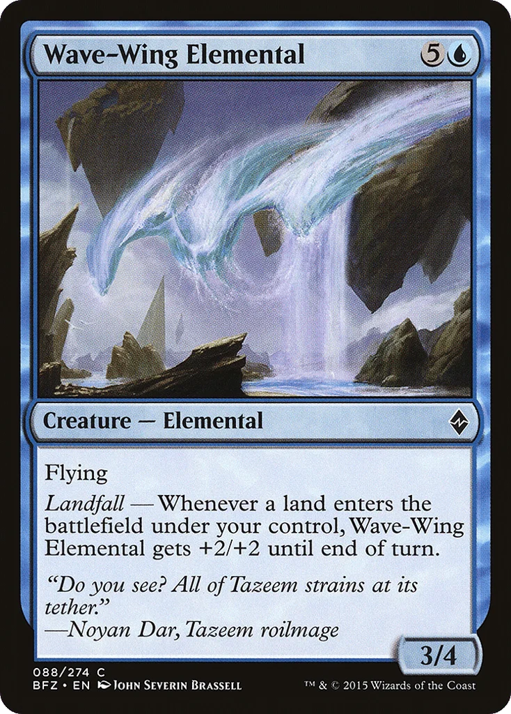 Wave-Wing Elemental · Battle for Zendikar