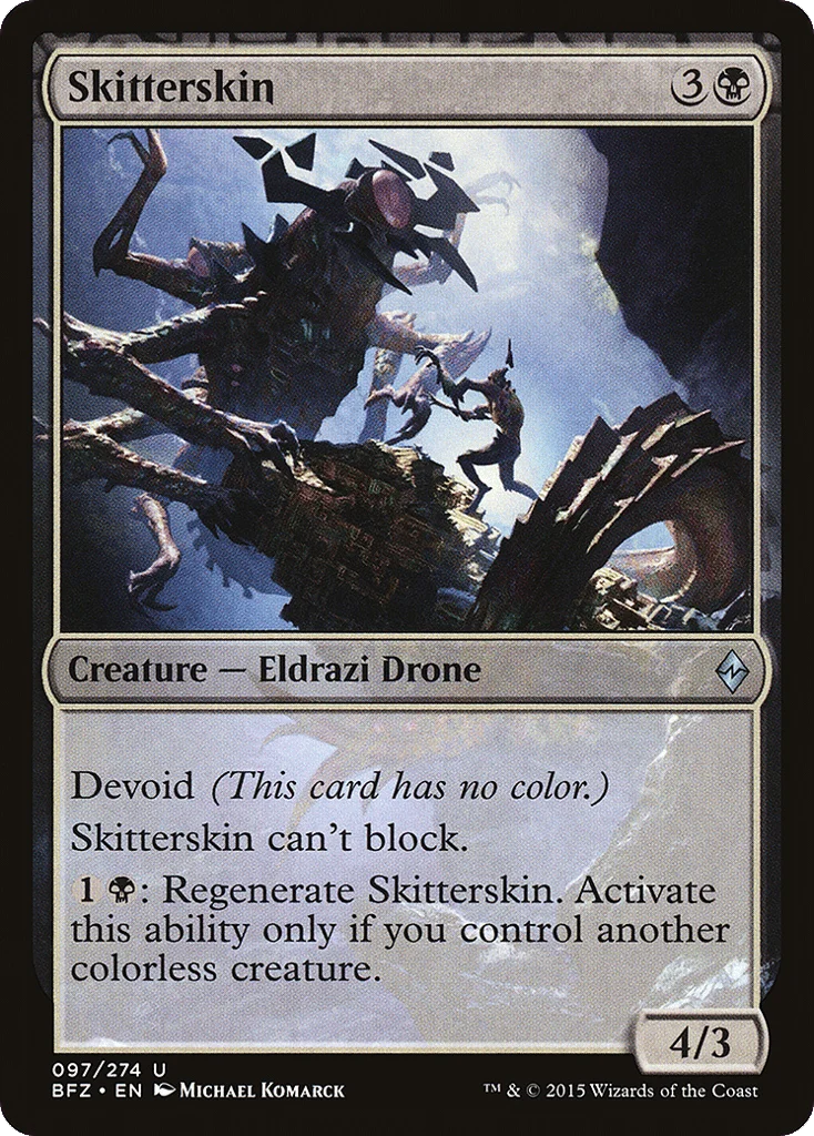 Skitterskin · Battle for Zendikar