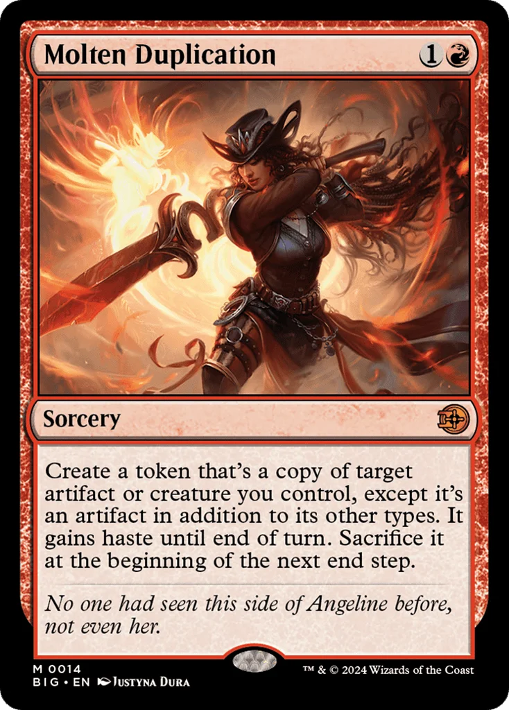 Molten Duplication · The Big Score