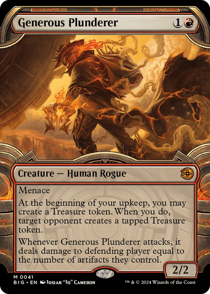 Generous Plunderer · The Big Score