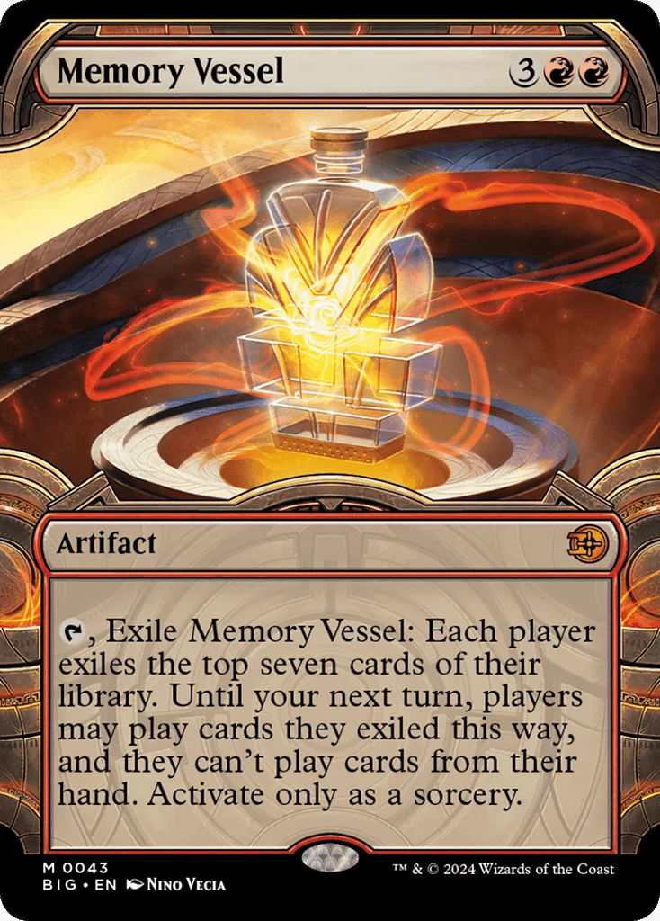 Memory Vessel · The Big Score