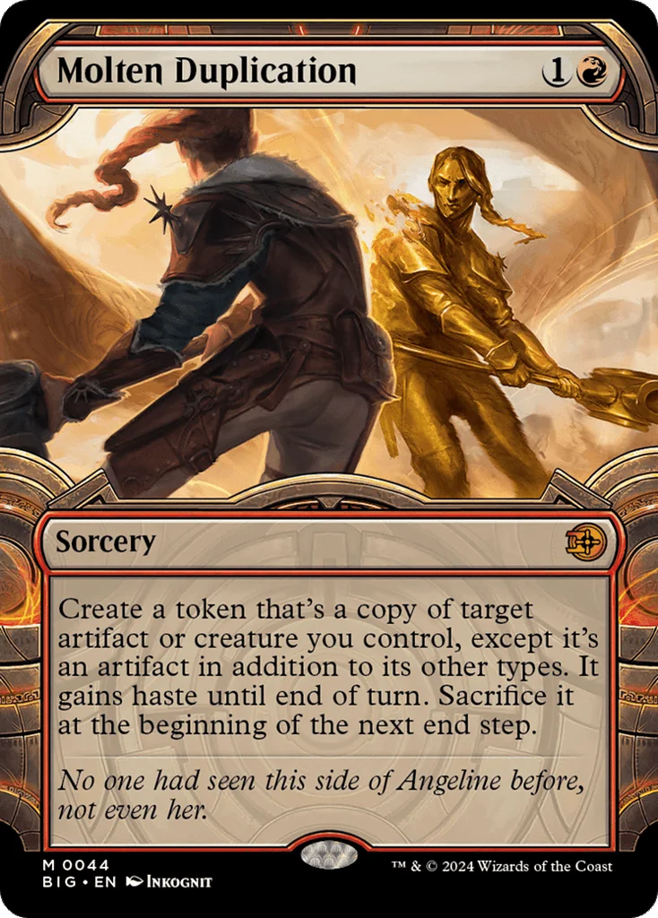 Molten Duplication · The Big Score