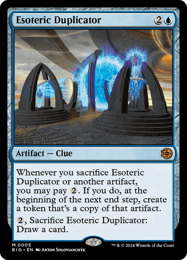 Esoteric Duplicator · The Big Score