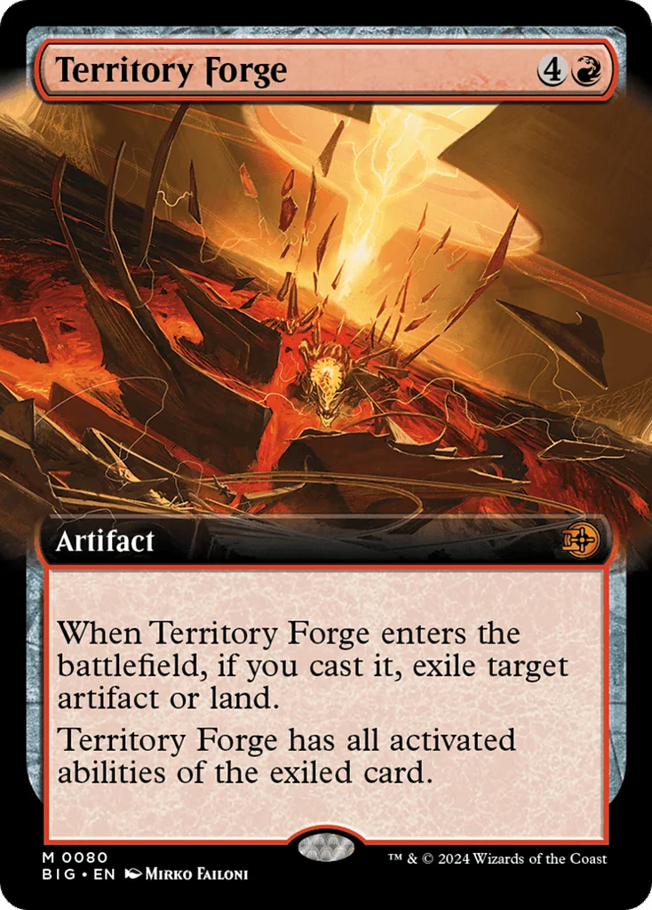 Territory Forge · The Big Score
