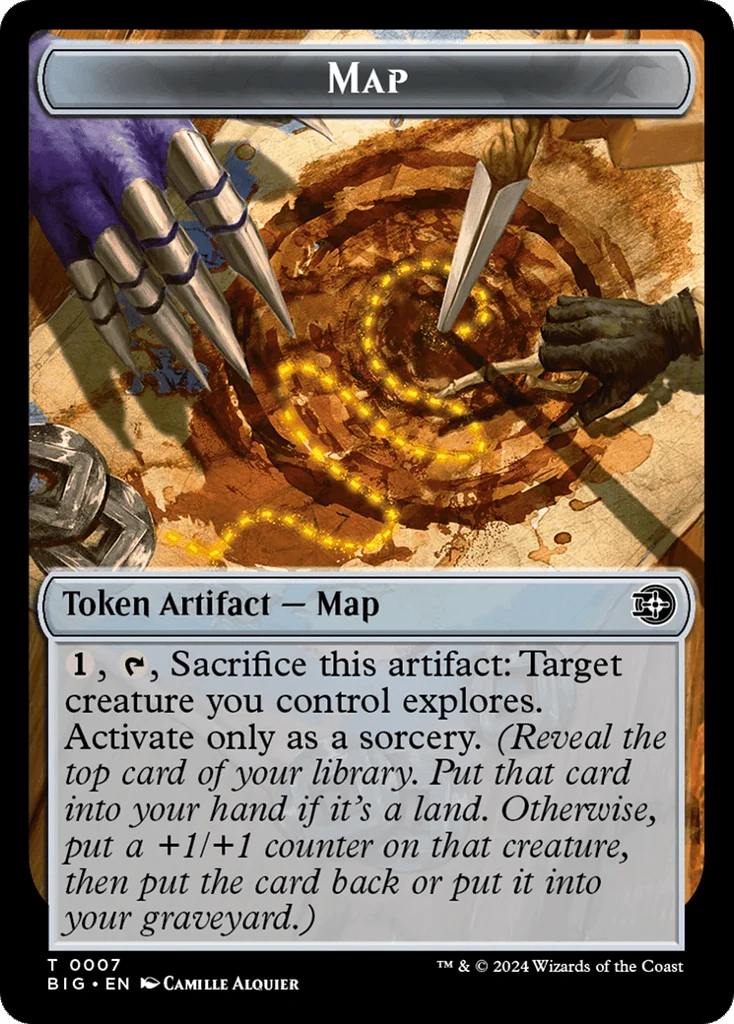 Map · The Big Score