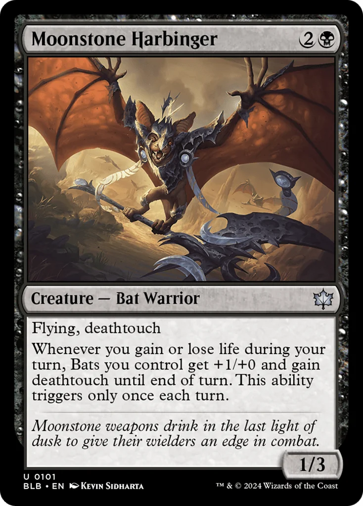 Moonstone Harbinger · Bloomburrow