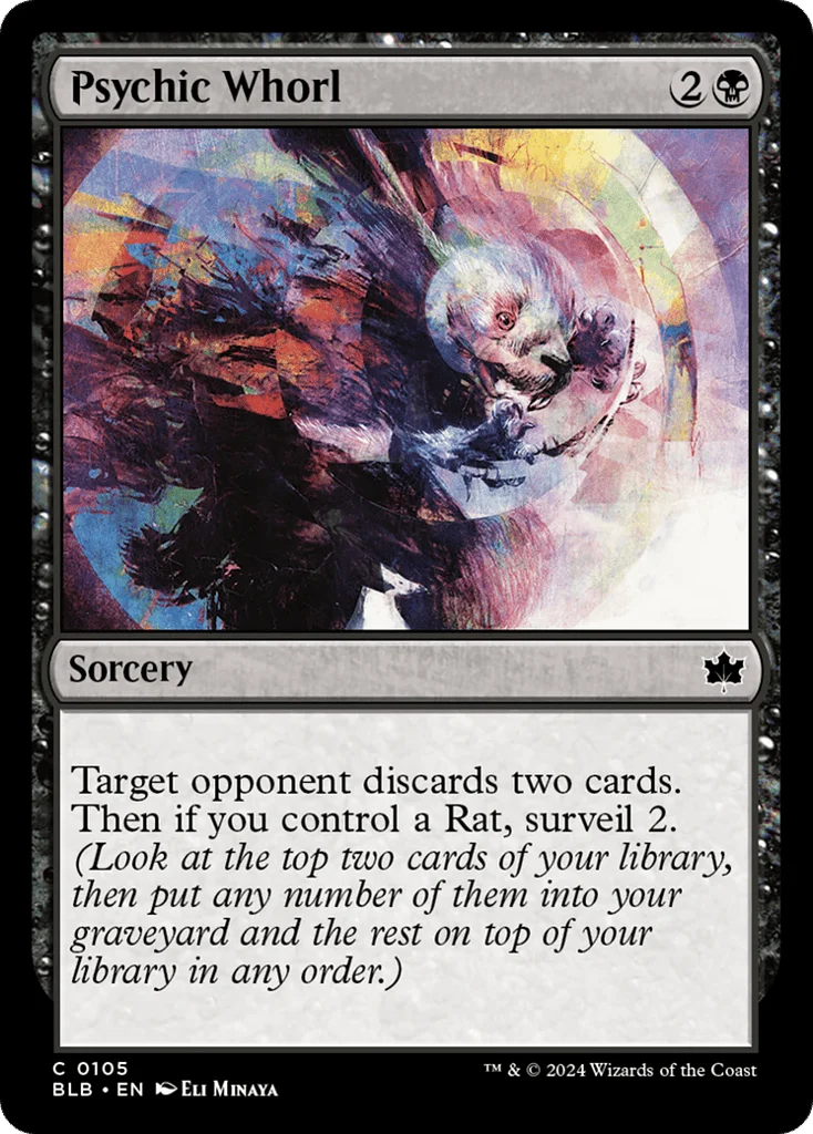 Psychic Whorl · Bloomburrow