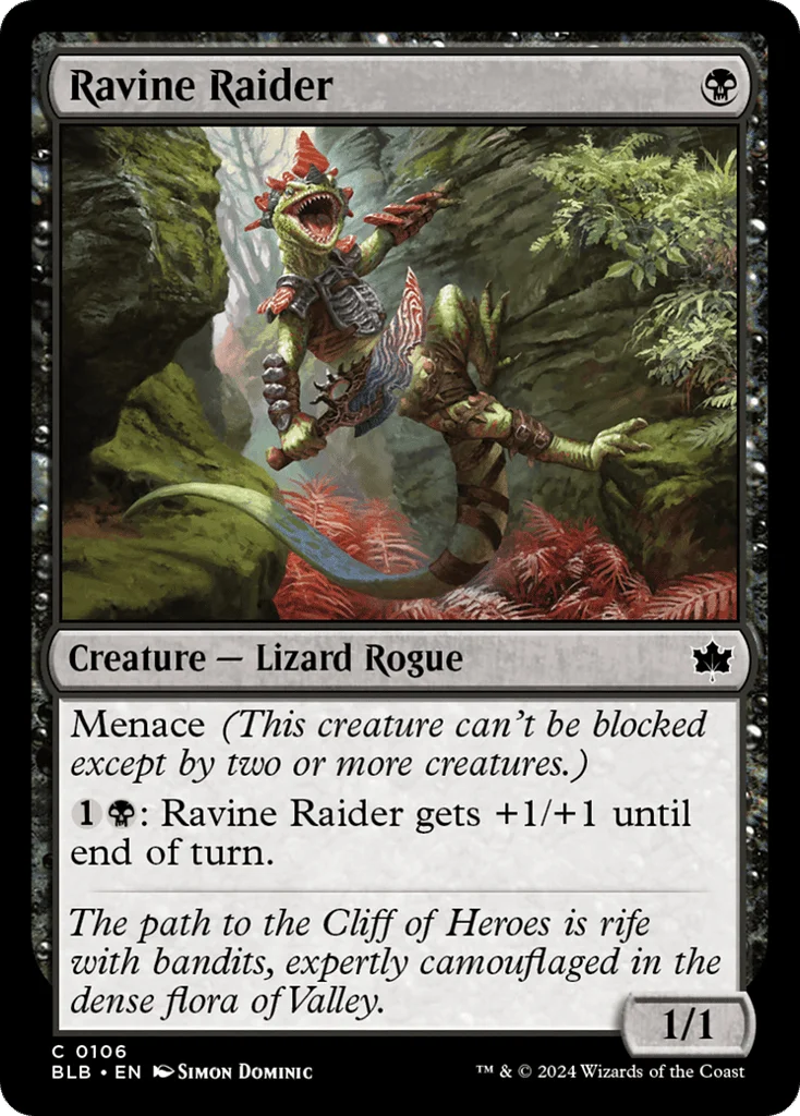 Ravine Raider · Bloomburrow