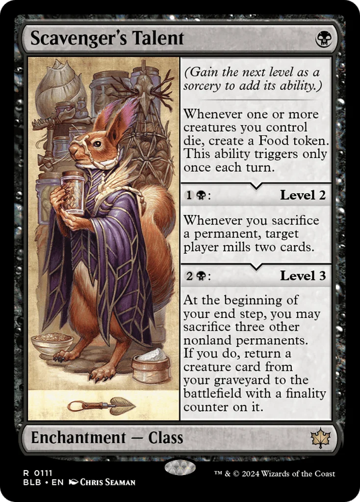 Scavenger's Talent · Bloomburrow