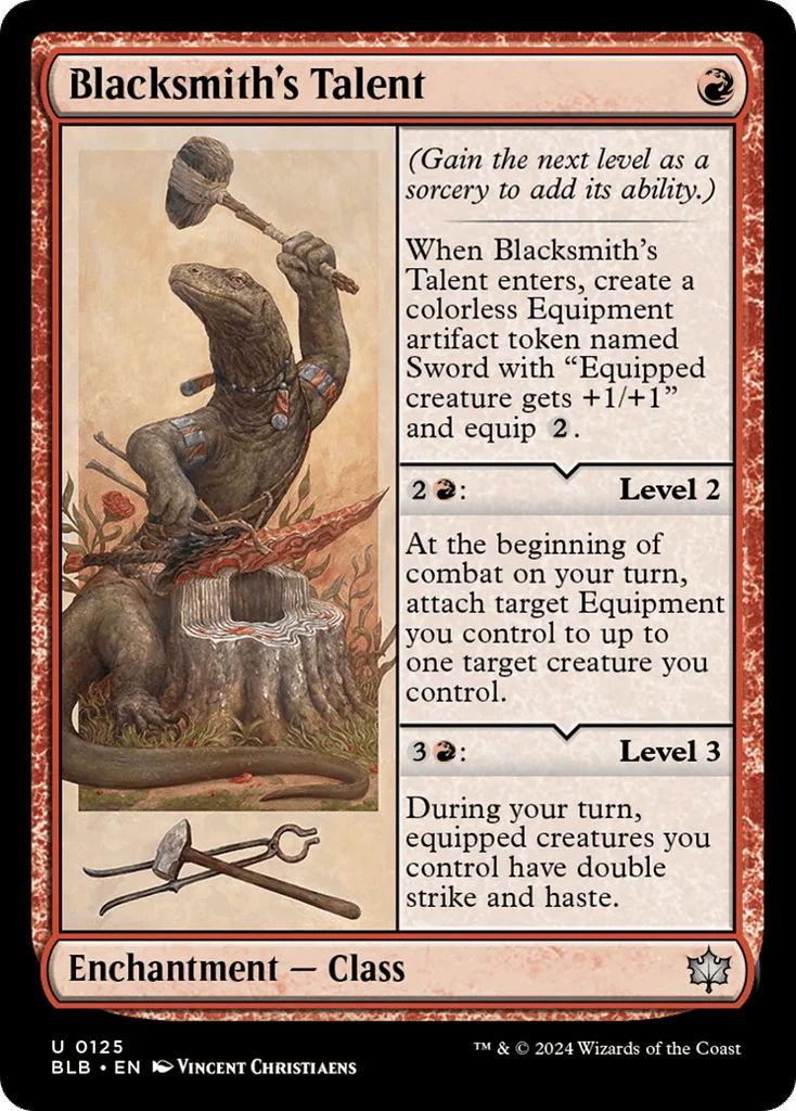 Blacksmith's Talent · Bloomburrow