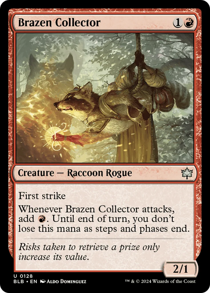 Brazen Collector · Bloomburrow