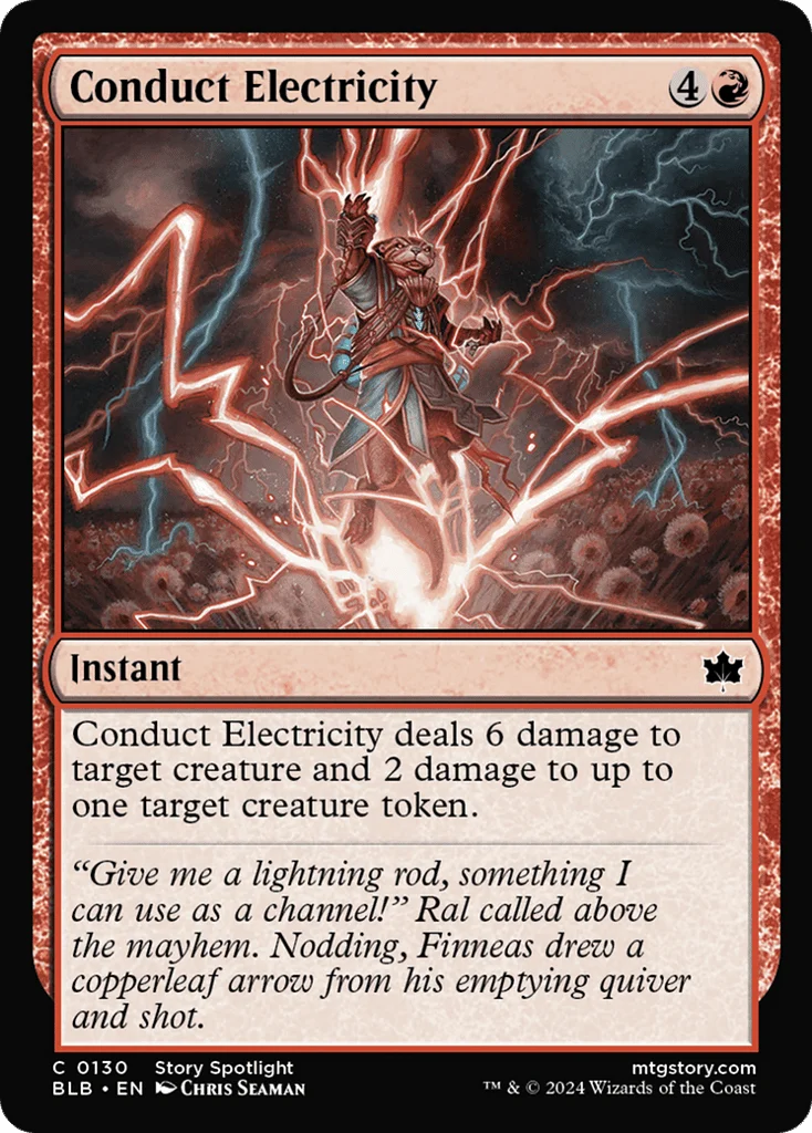 Conduct Electricity · Bloomburrow