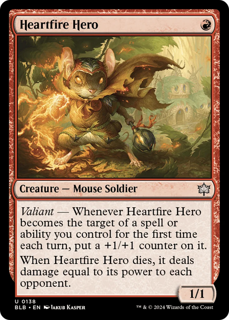Heartfire Hero · Bloomburrow