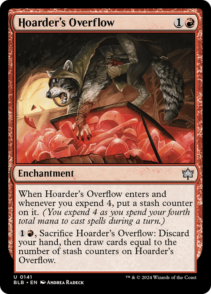 Hoarder's Overflow · Bloomburrow