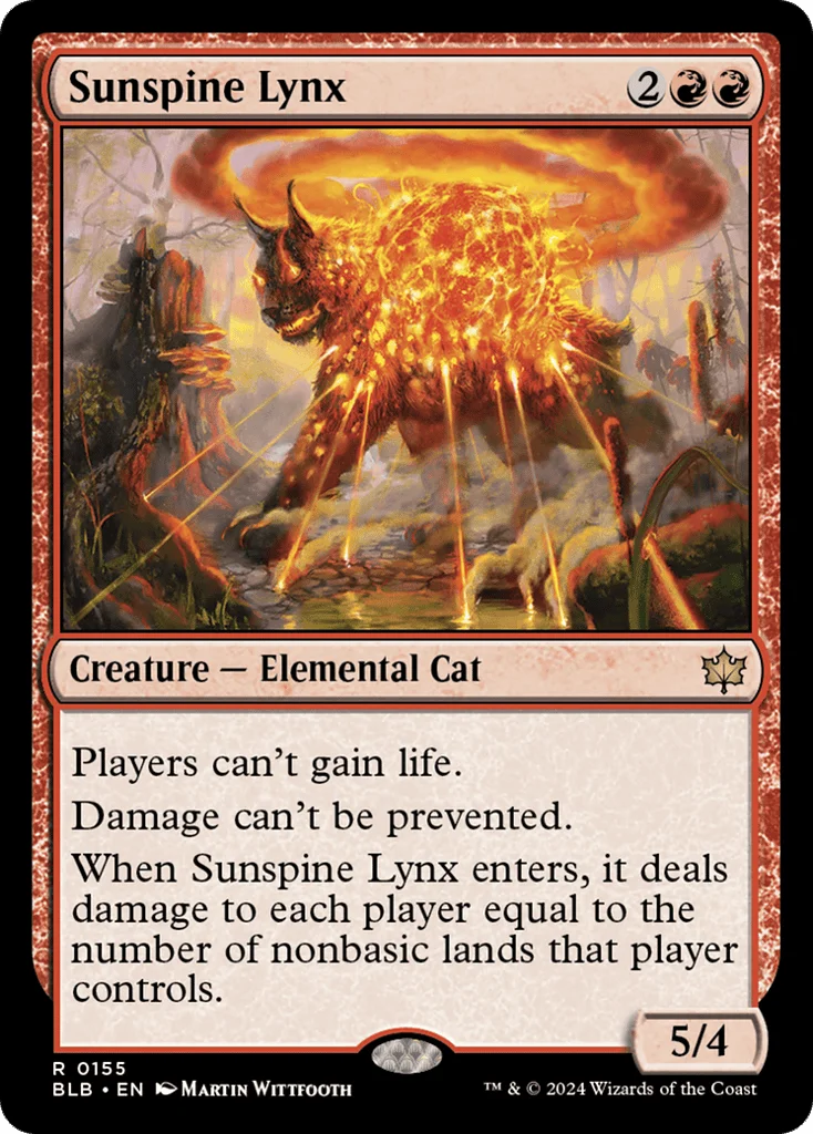 Sunspine Lynx · Bloomburrow