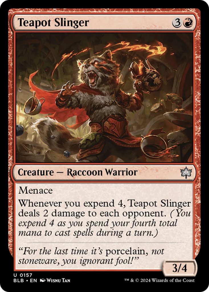Teapot Slinger · Bloomburrow