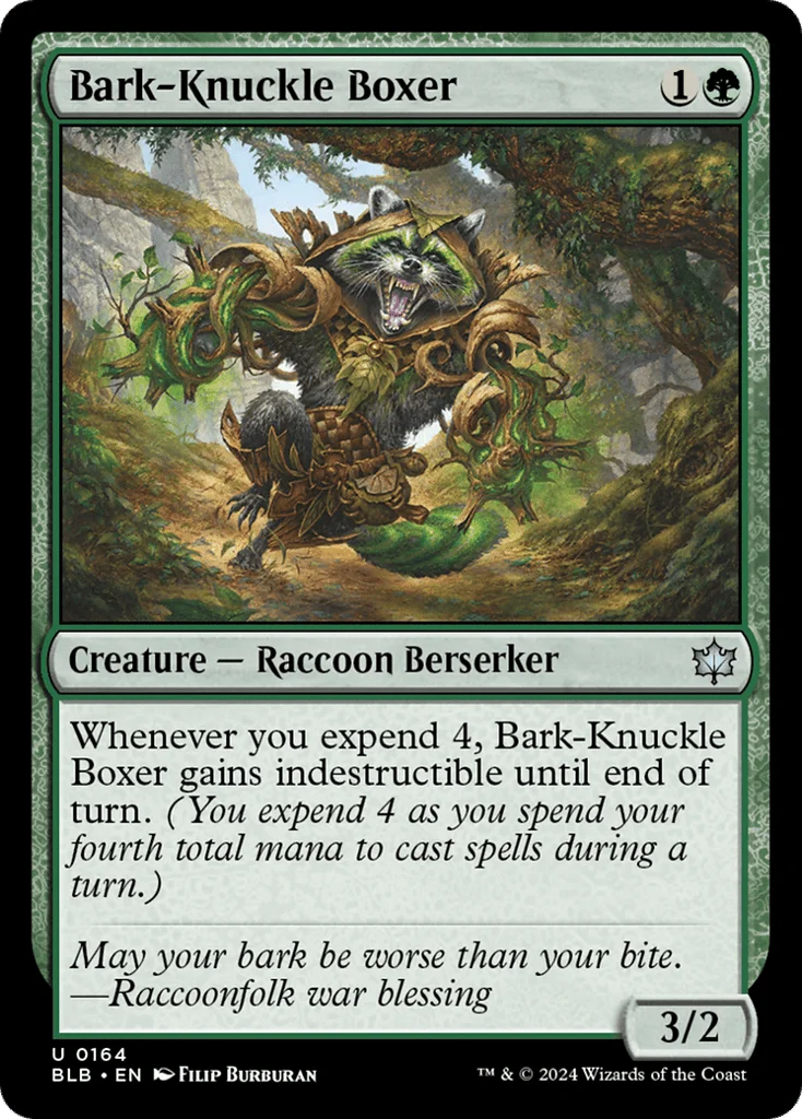 Bark-Knuckle Boxer · Bloomburrow