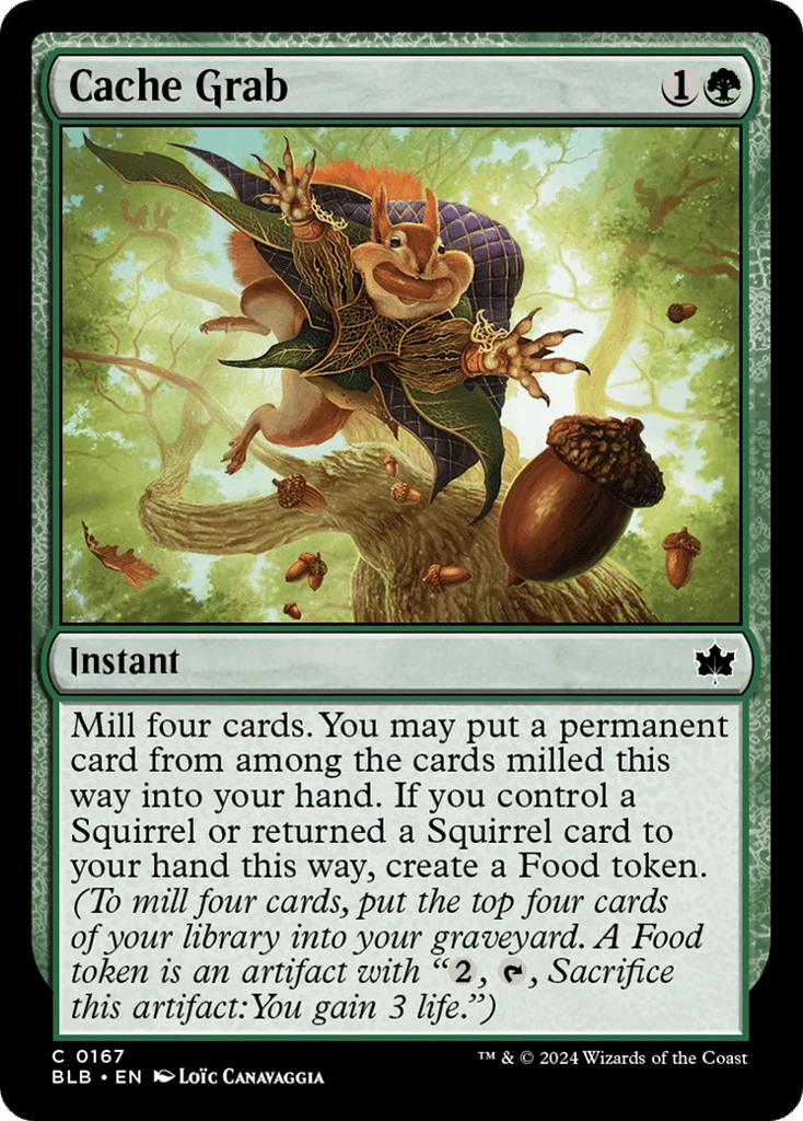 Cache Grab · Bloomburrow