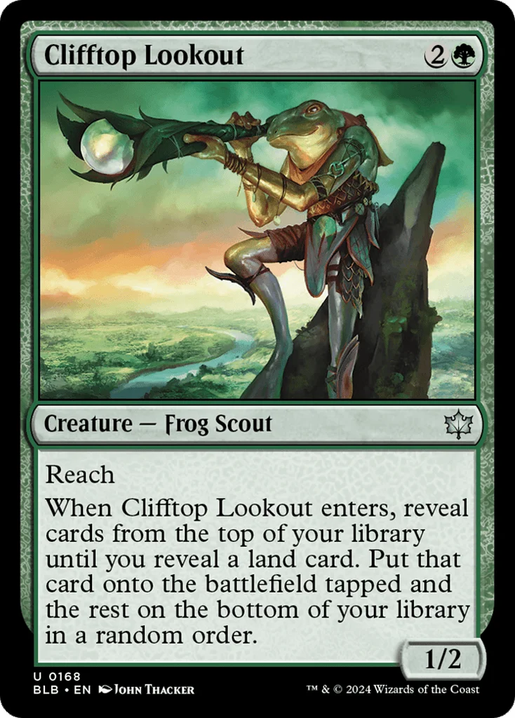 Clifftop Lookout · Bloomburrow
