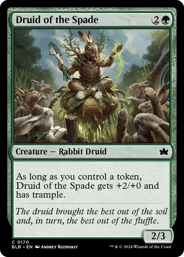 Druid of the Spade · Bloomburrow