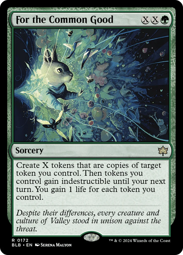 For the Common Good · Bloomburrow