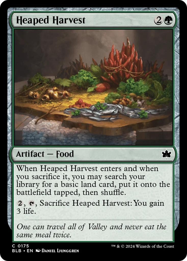 Heaped Harvest · Bloomburrow