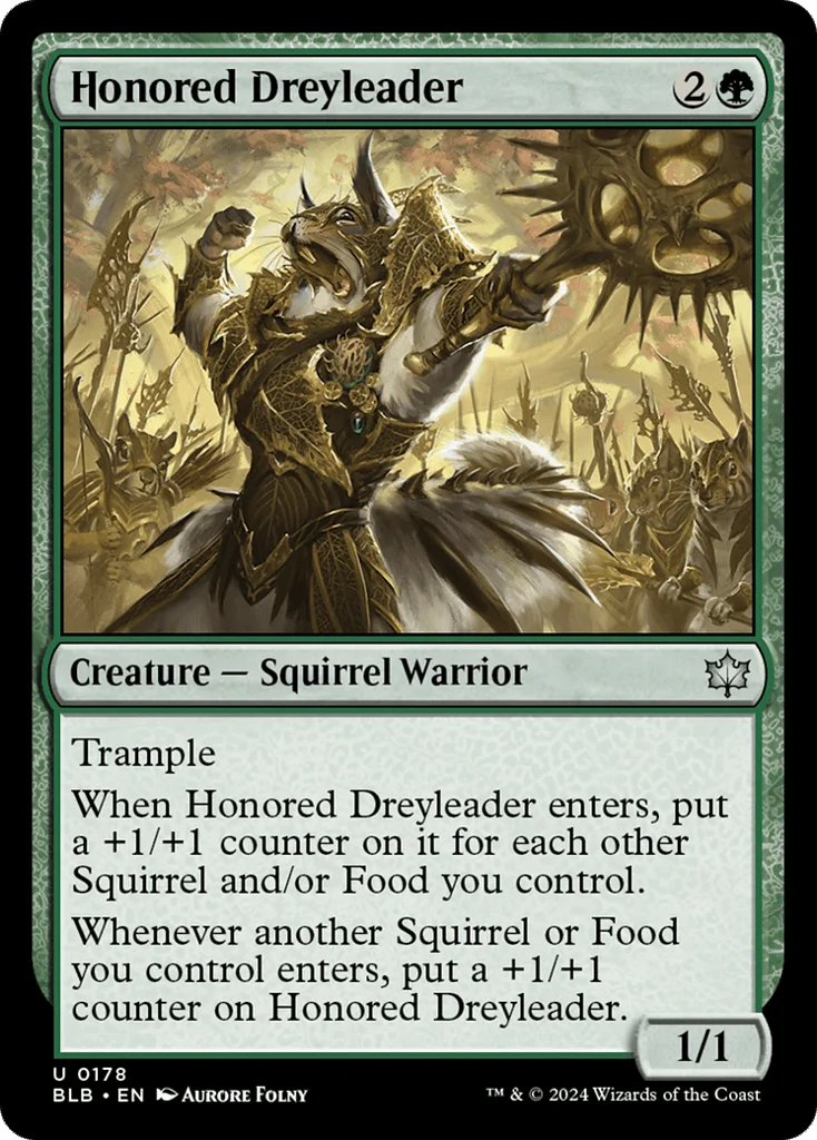 Honored Dreyleader · Bloomburrow