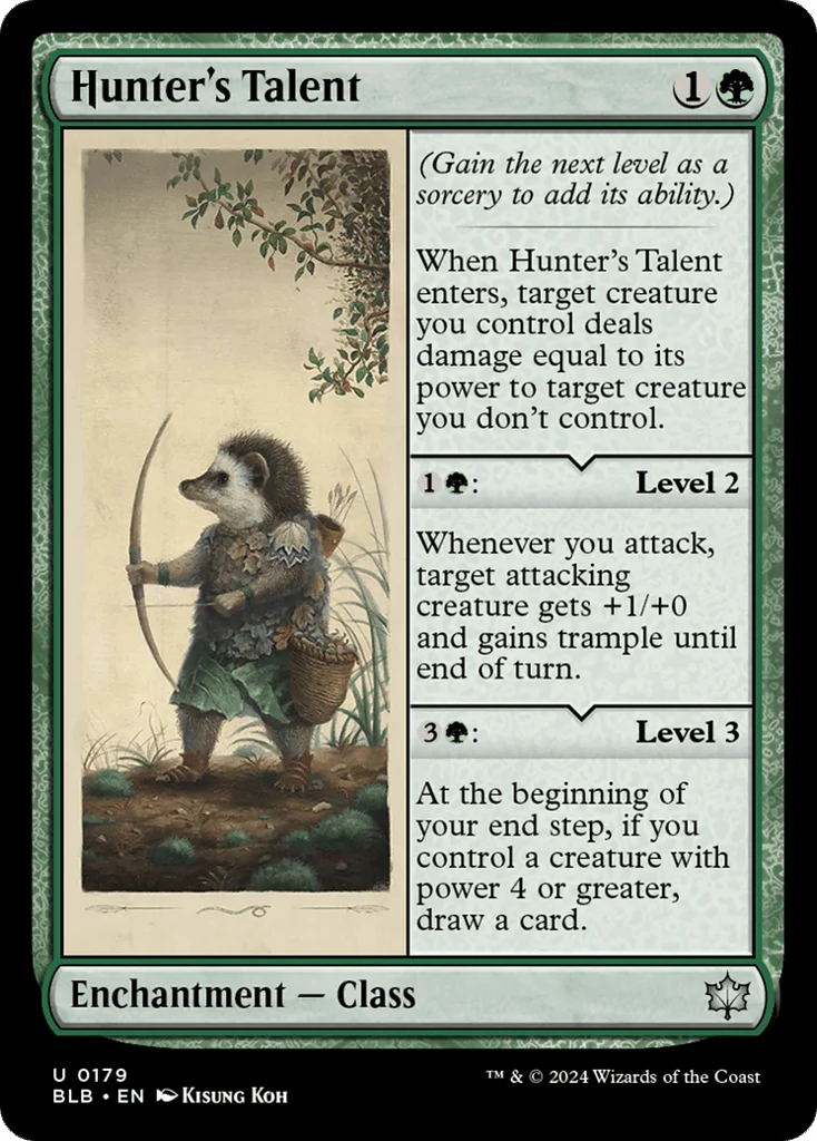 Hunter's Talent · Bloomburrow