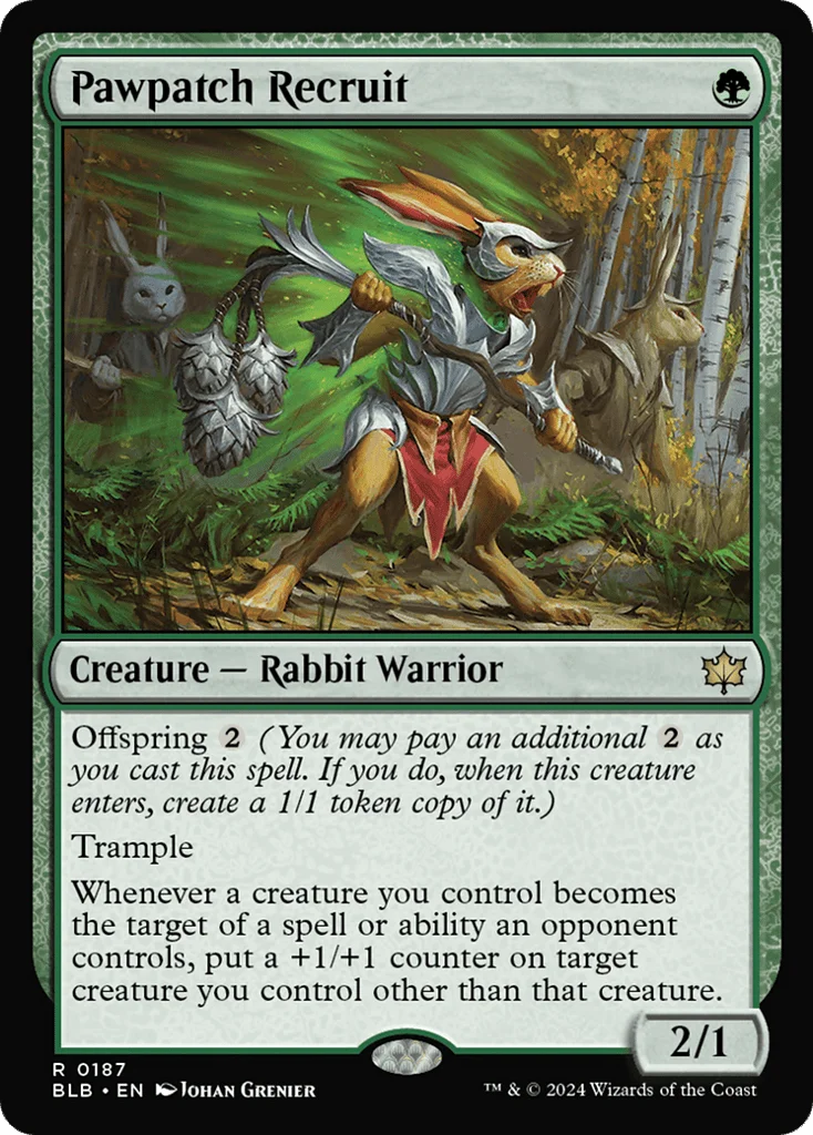 Pawpatch Recruit · Bloomburrow