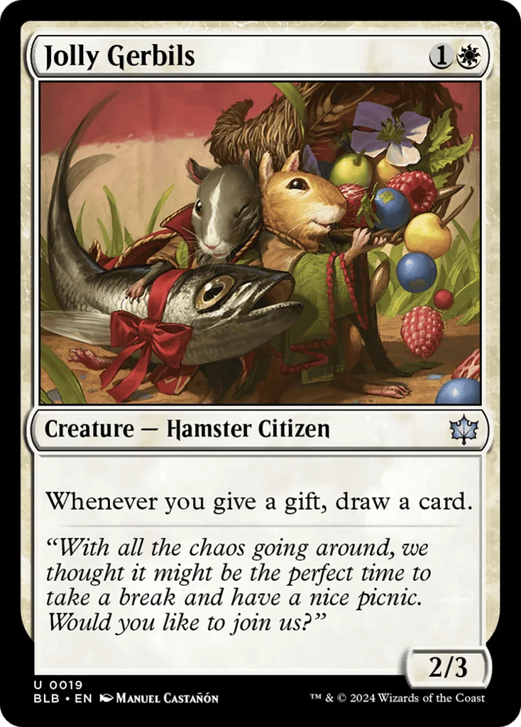 Jolly Gerbils · Bloomburrow