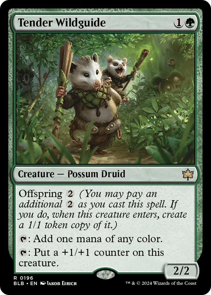 Tender Wildguide · Bloomburrow
