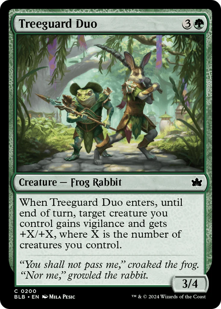 Treeguard Duo · Bloomburrow