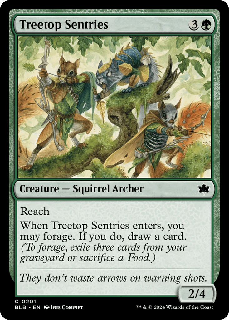 Treetop Sentries · Bloomburrow