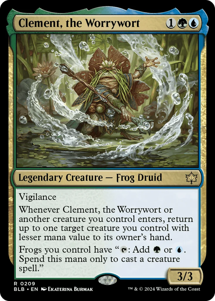Clement, the Worrywort · Bloomburrow