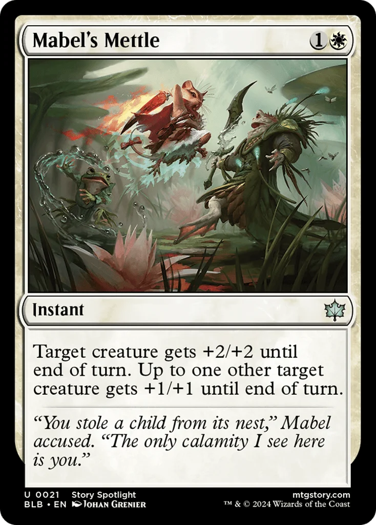 Mabel's Mettle · Bloomburrow