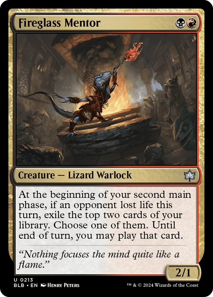 Fireglass Mentor · Bloomburrow