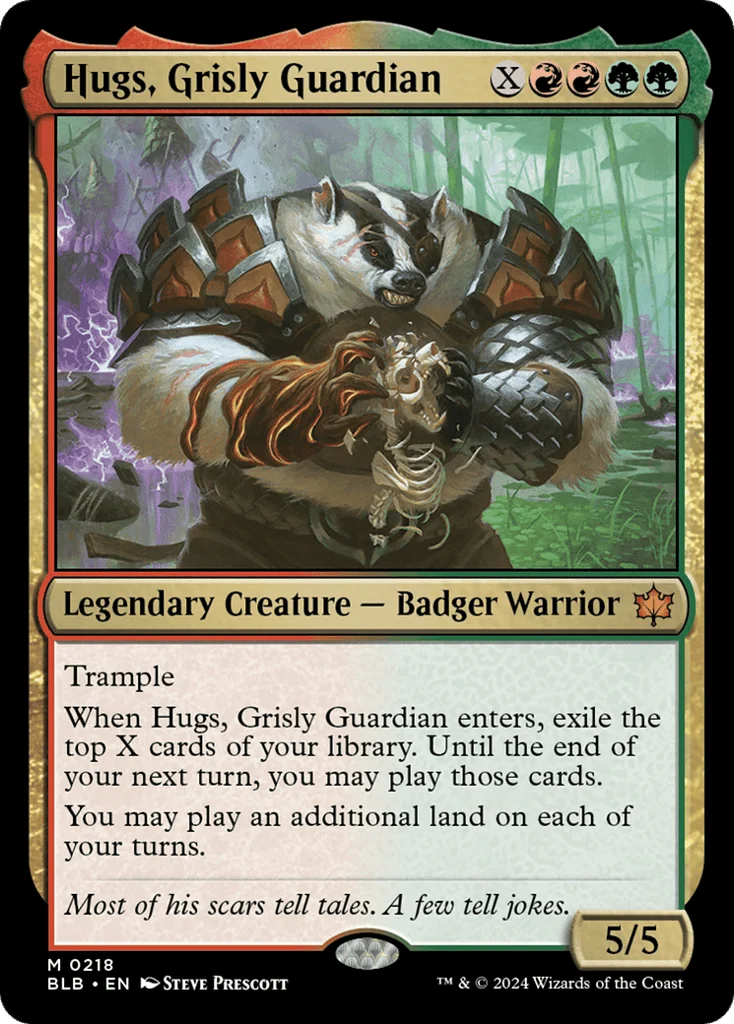 Hugs, Grisly Guardian · Bloomburrow